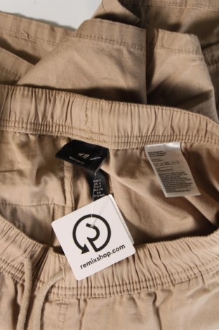 Мъжки къс панталон H&M, Размер S, Цвят Бежов, Цена 25,00 лв.