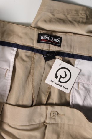 Мъжки къс панталон Kirkland, Размер XXL, Цвят Бежов, Цена 17,50 лв.