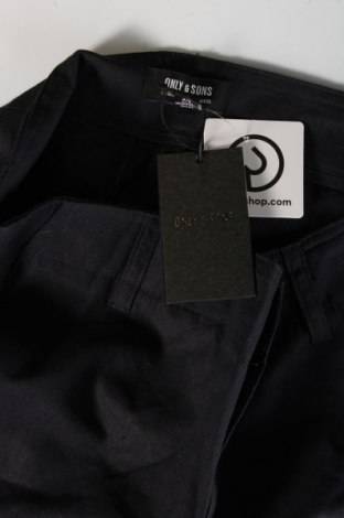 Ανδρικό κοντό παντελόνι Only & Sons, Μέγεθος S, Χρώμα Μπλέ, Τιμή 20,45 €