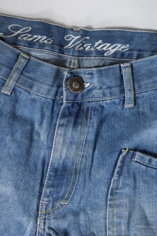 Ανδρικό κοντό παντελόνι Sam's, Μέγεθος L, Χρώμα Μπλέ, Τιμή 14,69 €