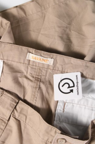 Ανδρικό κοντό παντελόνι Savane, Μέγεθος XXL, Χρώμα  Μπέζ, Τιμή 10,05 €