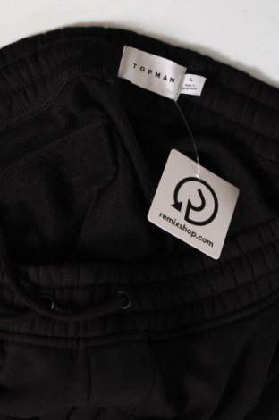 Ανδρικό κοντό παντελόνι Topman, Μέγεθος L, Χρώμα Μαύρο, Τιμή 17,58 €