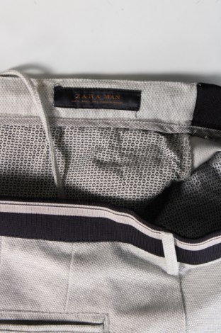 Мъжки къс панталон Zara Man, Размер L, Цвят Сив, Цена 19,99 лв.