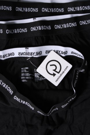 Ανδρικό σύνολο Only & Sons, Μέγεθος XS, Χρώμα Μαύρο, Τιμή 10,21 €