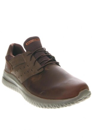 Мъжки обувки Skechers, Размер 47, Цвят Кафяв, Цена 84,00 лв.