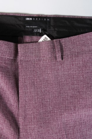 Pánské kalhoty  ASOS, Velikost M, Barva Fialová, Cena  392,00 Kč