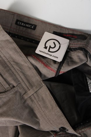 Ανδρικό παντελόνι Alberto, Μέγεθος L, Χρώμα Γκρί, Τιμή 21,09 €