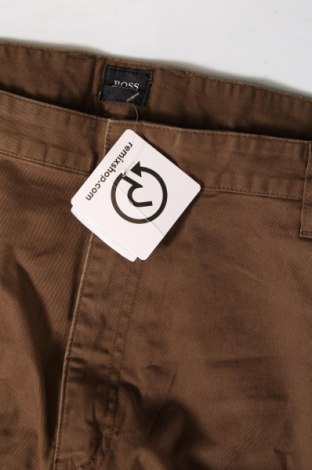 Мъжки панталон BOSS, Размер XL, Цвят Кафяв, Цена 75,35 лв.