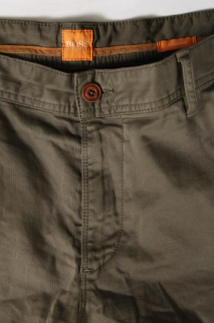 Pantaloni de bărbați Boss Orange, Mărime L, Culoare Verde, Preț 450,66 Lei