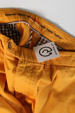 Ανδρικό παντελόνι Brax, Μέγεθος L, Χρώμα Κίτρινο, Τιμή 21,09 €