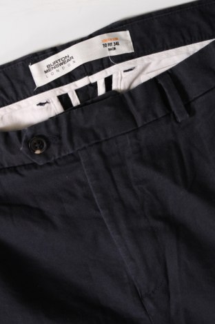 Pantaloni de bărbați Burton of London, Mărime L, Culoare Albastru, Preț 53,95 Lei