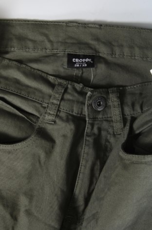 Pantaloni de bărbați Cropp, Mărime XS, Culoare Verde, Preț 63,78 Lei