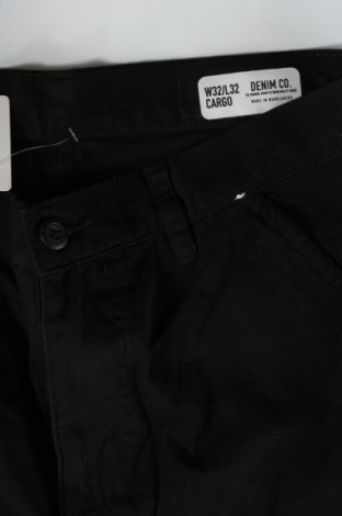 Ανδρικό παντελόνι Denim Co., Μέγεθος M, Χρώμα Μαύρο, Τιμή 7,18 €