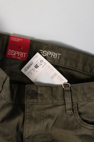 Pantaloni de bărbați Esprit, Mărime L, Culoare Verde, Preț 91,78 Lei