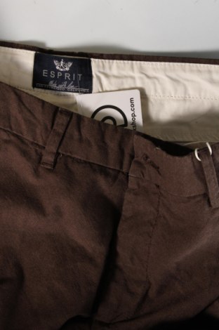 Pantaloni de bărbați Esprit, Mărime L, Culoare Maro, Preț 122,37 Lei