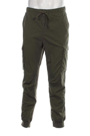 Pantaloni de bărbați H&M, Mărime L, Culoare Verde, Preț 42,93 Lei