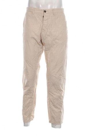 Pantaloni de bărbați H&M, Mărime L, Culoare Bej, Preț 42,93 Lei