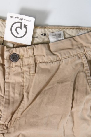Мъжки панталон H&M L.O.G.G., Размер S, Цвят Бежов, Цена 17,41 лв.
