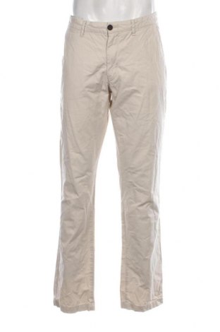 Ανδρικό παντελόνι H&M L.O.G.G., Μέγεθος L, Χρώμα  Μπέζ, Τιμή 7,18 €