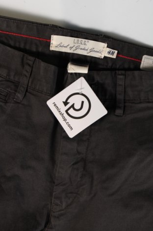 Ανδρικό παντελόνι H&M L.O.G.G., Μέγεθος M, Χρώμα Γκρί, Τιμή 16,00 €