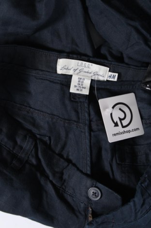 Pantaloni de bărbați H&M L.O.G.G., Mărime M, Culoare Albastru, Preț 38,16 Lei