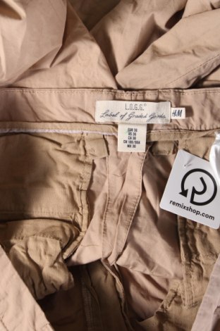 Pánske nohavice  H&M L.O.G.G., Veľkosť L, Farba Béžová, Cena  5,75 €