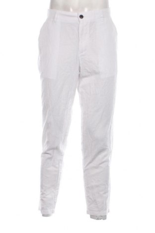 Мъжки панталон Jack & Jones, Размер L, Цвят Бял, Цена 51,48 лв.