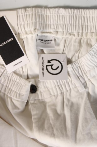 Ανδρικό παντελόνι Jack & Jones, Μέγεθος L, Χρώμα Λευκό, Τιμή 17,86 €