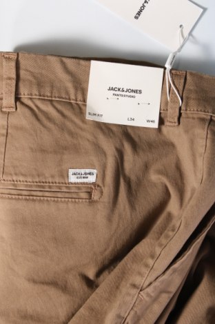 Ανδρικό παντελόνι Jack & Jones, Μέγεθος 3XL, Χρώμα  Μπέζ, Τιμή 30,62 €
