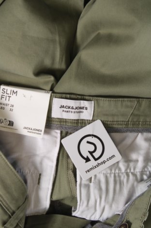 Pantaloni de bărbați Jack & Jones, Mărime S, Culoare Verde, Preț 130,26 Lei