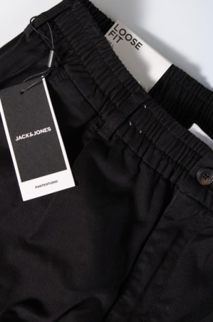 Ανδρικό παντελόνι Jack & Jones, Μέγεθος L, Χρώμα Μαύρο, Τιμή 25,52 €