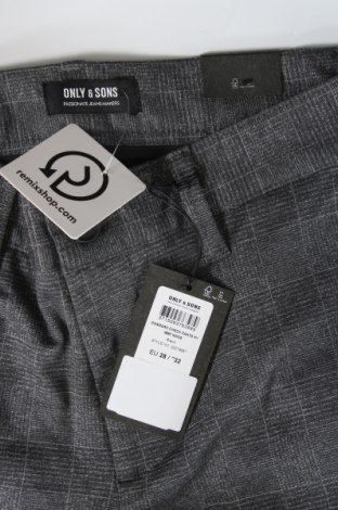 Herrenhose Only & Sons, Größe S, Farbe Grau, Preis 9,99 €