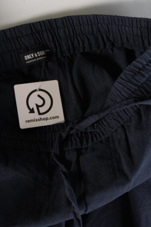 Ανδρικό παντελόνι Only & Sons, Μέγεθος S, Χρώμα Μπλέ, Τιμή 23,53 €