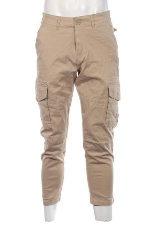 Pantaloni de bărbați Only & Sons, Mărime M, Culoare Bej, Preț 72,63 Lei