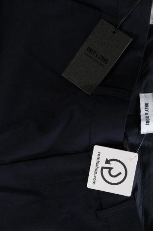 Ανδρικό παντελόνι Only & Sons, Μέγεθος L, Χρώμα Μπλέ, Τιμή 11,86 €