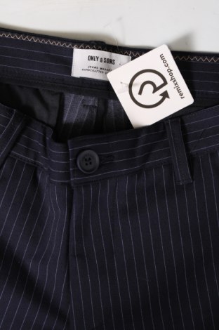 Мъжки панталон Only & Sons, Размер M, Цвят Син, Цена 11,60 лв.
