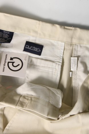 Pantaloni de bărbați Puritan, Mărime L, Culoare Ecru, Preț 100,58 Lei