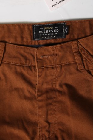 Pantaloni de bărbați Reserved, Mărime M, Culoare Maro, Preț 95,39 Lei