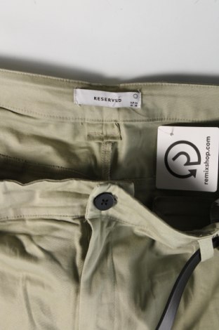 Мъжки панталон Reserved, Размер L, Цвят Зелен, Цена 17,60 лв.