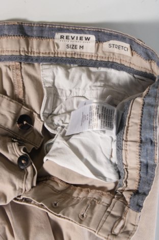 Ανδρικό παντελόνι Review, Μέγεθος M, Χρώμα  Μπέζ, Τιμή 14,28 €