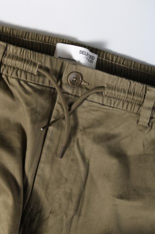 Мъжки панталон Selected Homme, Размер XXL, Цвят Зелен, Цена 75,60 лв.