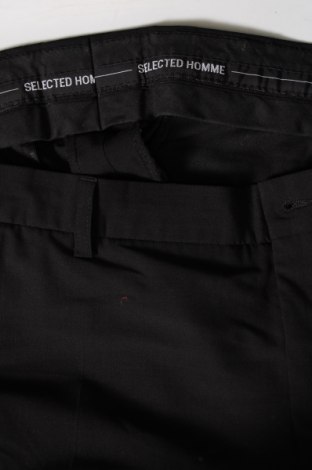 Pantaloni de bărbați Selected Homme, Mărime L, Culoare Negru, Preț 94,73 Lei