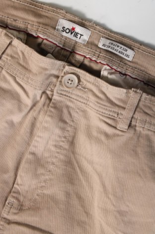 Męskie spodnie Soviet, Rozmiar XL, Kolor Beżowy, Cena 41,58 zł