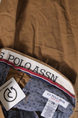 Męskie spodnie U.S. Polo Assn., Rozmiar S, Kolor Beżowy, Cena 118,99 zł