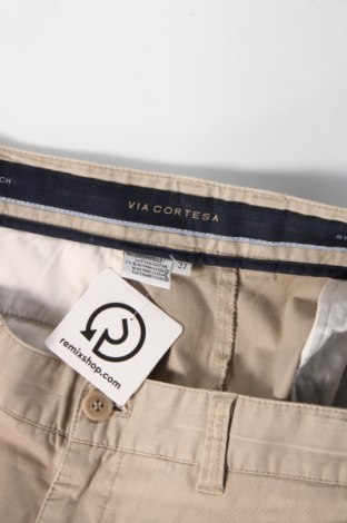 Мъжки панталон Via Cortesa, Размер XL, Цвят Бежов, Цена 15,95 лв.