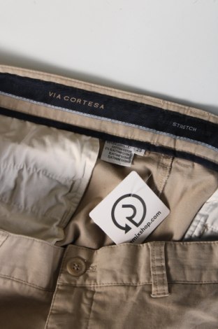 Ανδρικό παντελόνι Via Cortesa, Μέγεθος XL, Χρώμα  Μπέζ, Τιμή 9,87 €