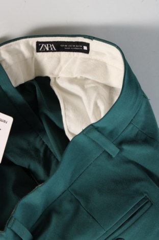 Pánske nohavice  Zara, Veľkosť L, Farba Zelená, Cena  8,40 €