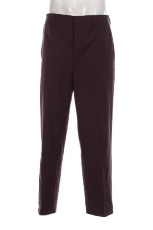 Мъжки панталон Zara, Размер L, Цвят Лилав, Цена 15,60 лв.