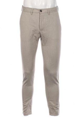 Мъжки панталон Zara, Размер M, Цвят Бежов, Цена 12,15 лв.