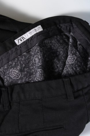 Pantaloni de bărbați Zara, Mărime M, Culoare Negru, Preț 30,20 Lei